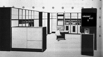 UNIVAC 1107 display